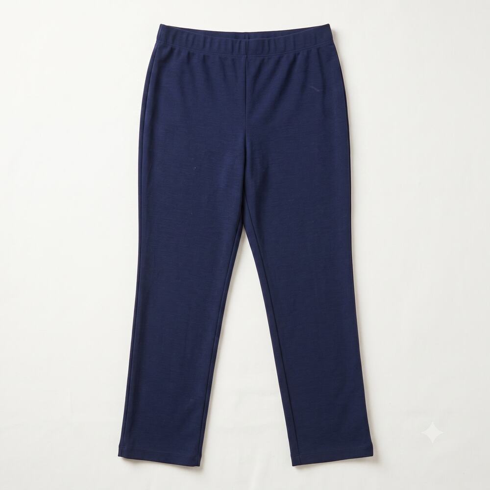 Susan Graver Womens MP Minimalist Tailored Resortwear Liquid Knit Pull On Pants